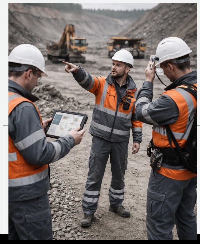 Система контроля персонала для горнодобывающей отрасли в Орехове-Зуеве