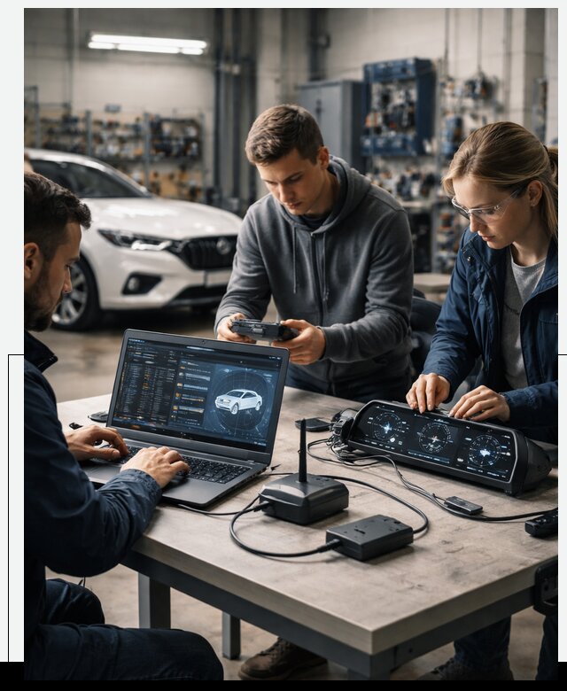 Разработка Connected Car и ПО для автопрома в Орехове-Зуеве